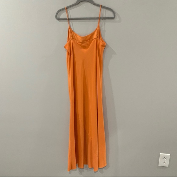 AYR Dress Ten Outta Ten Midi Slip in Cara Cara Orange - Picture 8 of 8